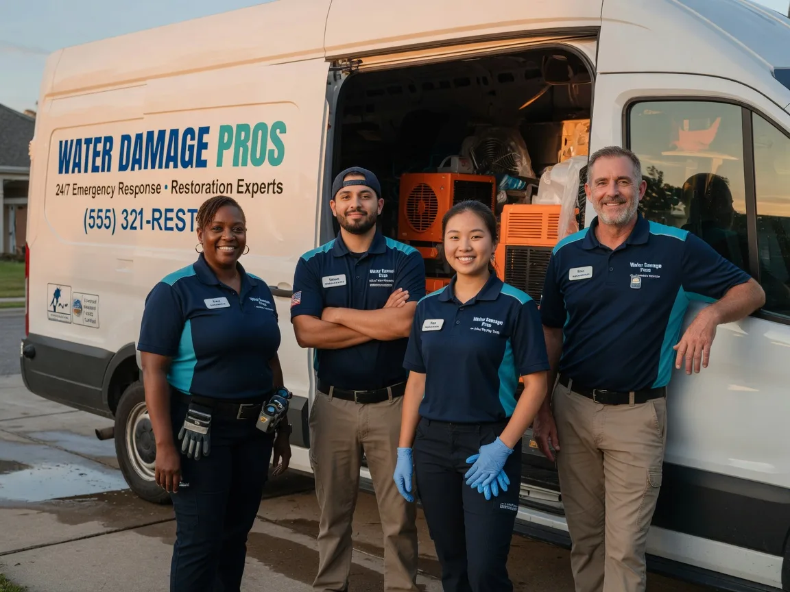 Water Damage Restoration company in Des Lacs, ND